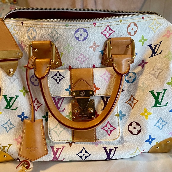 Authentic LV speedy multi color monogram bag - Picture 1 of 3